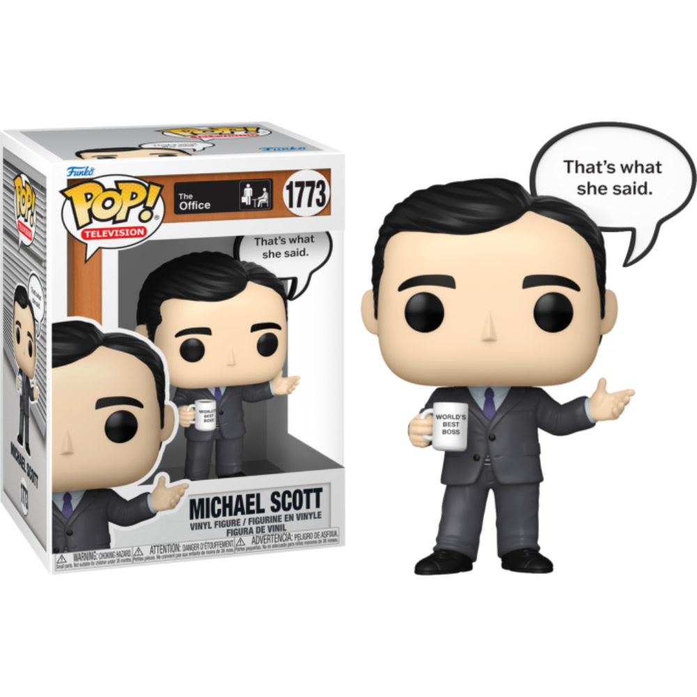 The Office - Michael Scott (That's What She Said) Pop! Vinyl Figure
