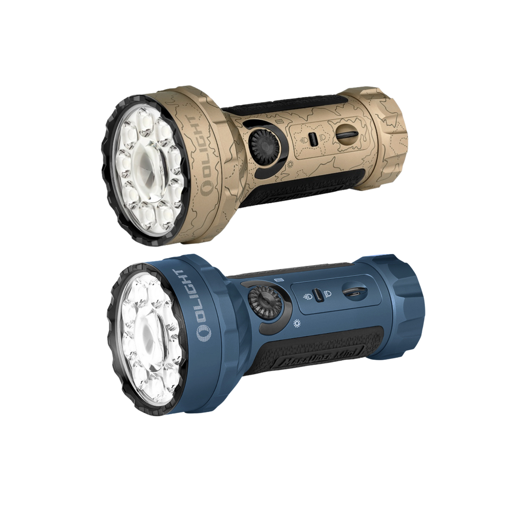 Olight Marauder Mini 7000 Lumens High Intensity RGB LED Torch - BLUE