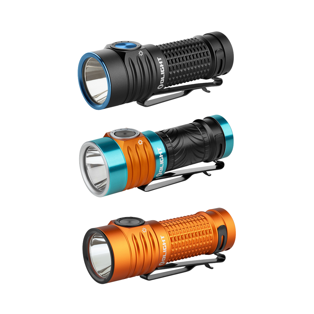 Olight Baton Turbo Rechargeable Multiple Power Sources Torch with 510-meter Beam