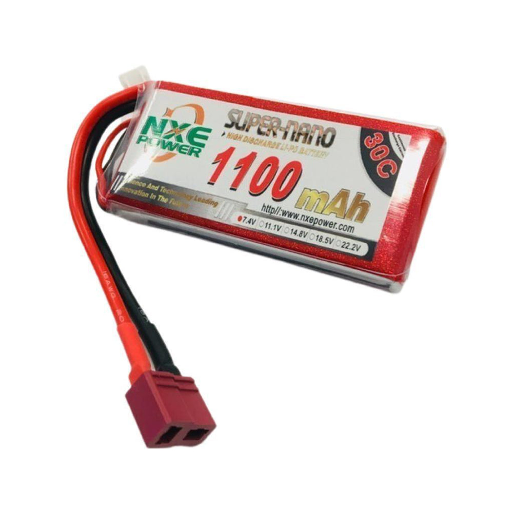 NXE 1100mah 30c 7.4v softcase w/Deans-NXE-ProHobbies