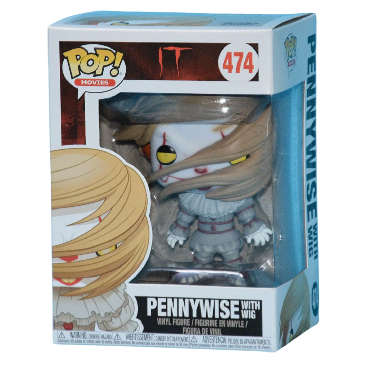 
                  
                    IT - Pennywise (With Wig) POP! Vinyl
                  
                