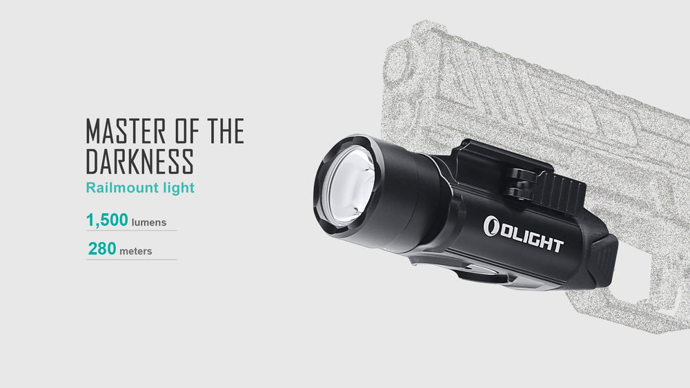 
                  
                    Olight PL-Pro Valkyrie 1500 Lumens Compact Tactical Flashlight - Black
                  
                