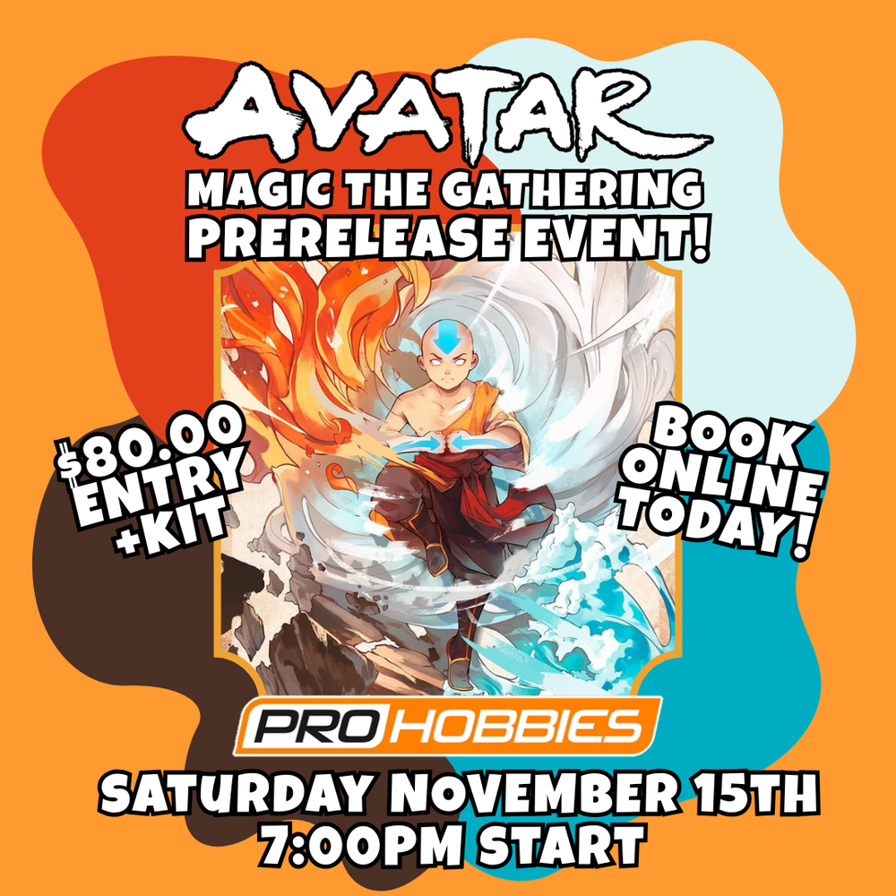 PRERELEASE EVENT TICKET Magic the Gathering x Avatar the Last Airbender