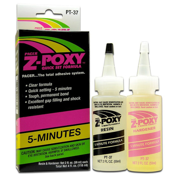 (DG) ZAP PT-37 4 OZ. 5 MINUTE Z-POXY-Pro Hobbies-ProHobbies