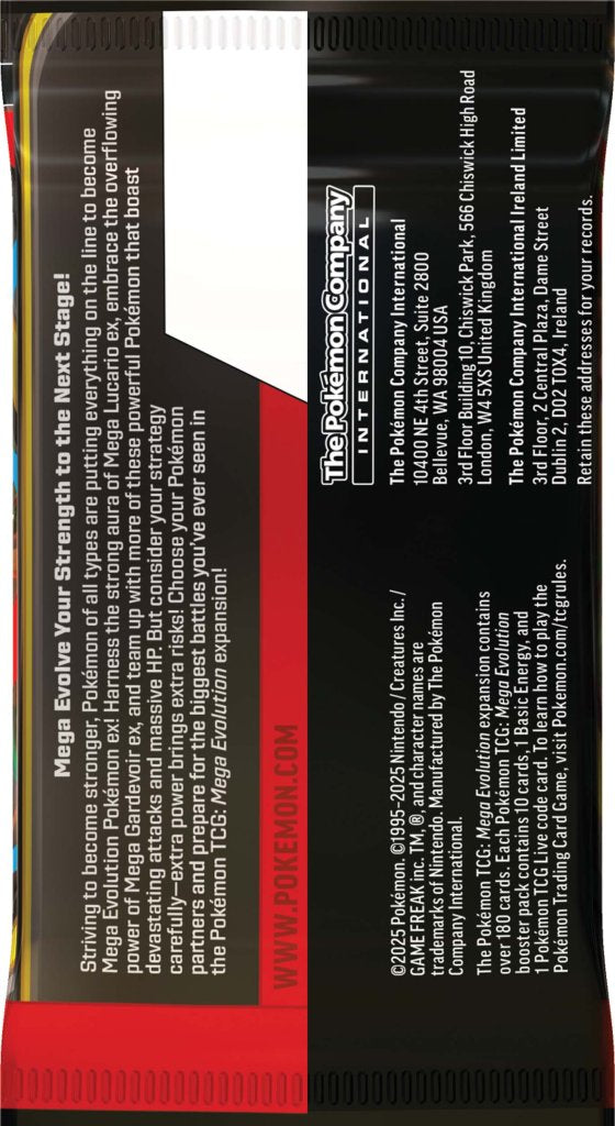 
                  
                    Pokémon TCG Mega Evolution Enhanced Booster Single Pack
                  
                