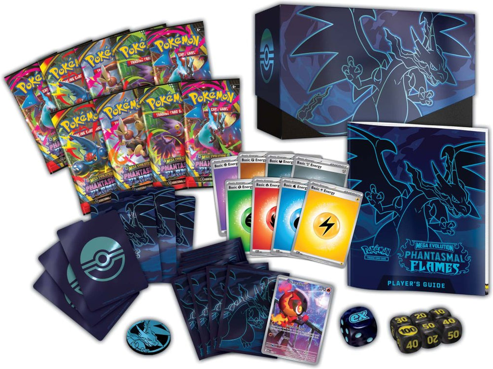 
                  
                    Pokemon TCG: Mega Evolution - Phantasmal Flames Elite Trainer Box
                  
                