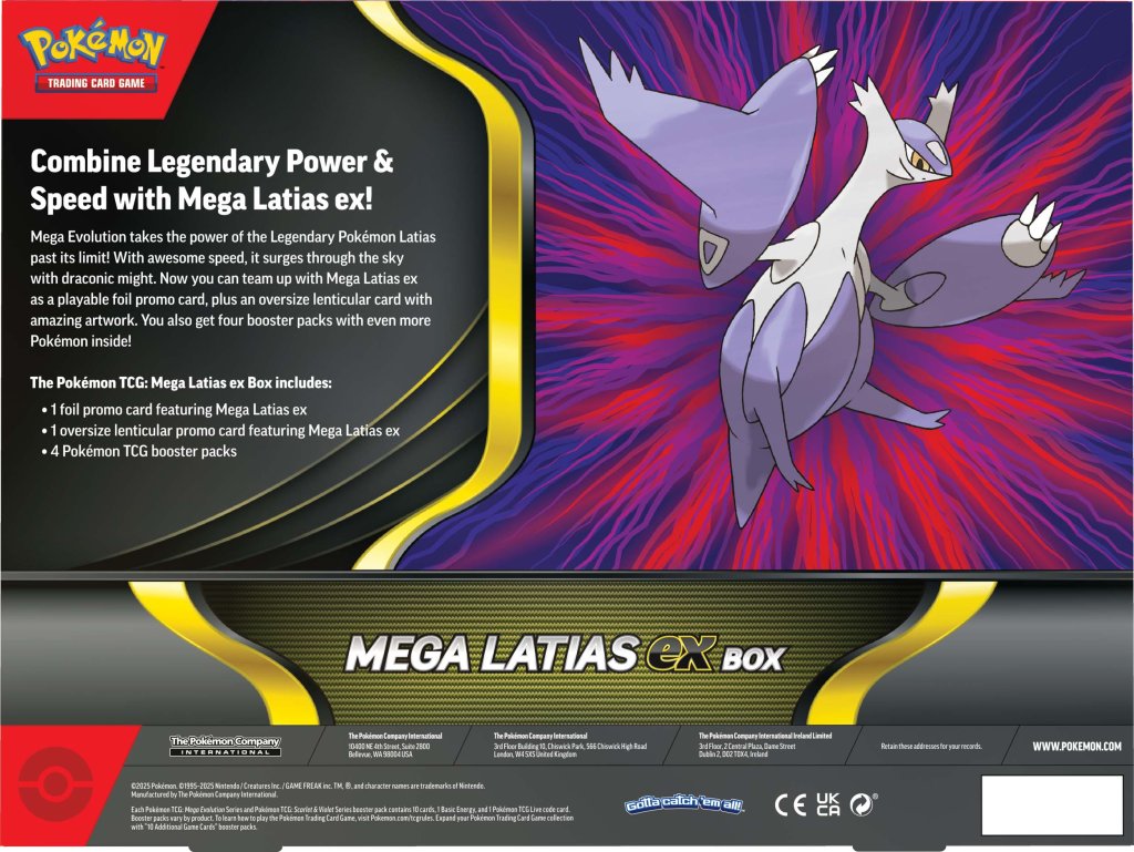 
                  
                    Pokémon TCG: Mega Latias ex Box
                  
                
