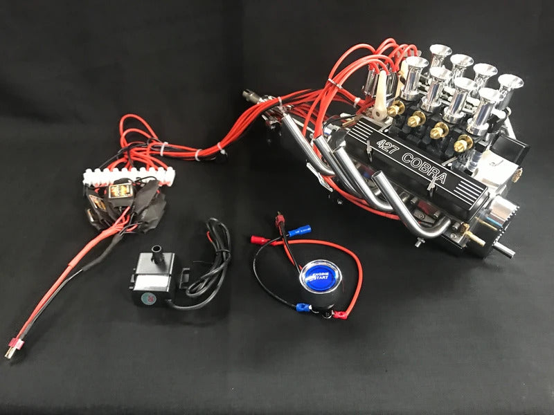 
                  
                    1/4 Scale V8 Nitro Powered 8 Carburetor Working Engine
                  
                