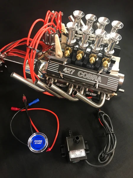 
                  
                    1/4 Scale V8 Nitro Powered 8 Carburetor Working Engine
                  
                