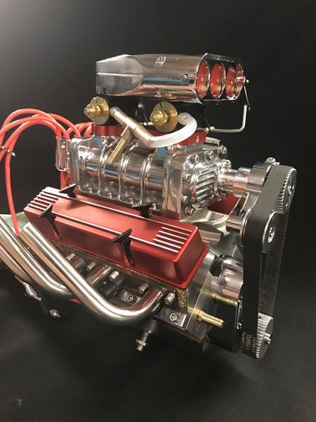 
                  
                    1/4 Scale V8 Nitro Powered Supercharged Working Engine
                  
                