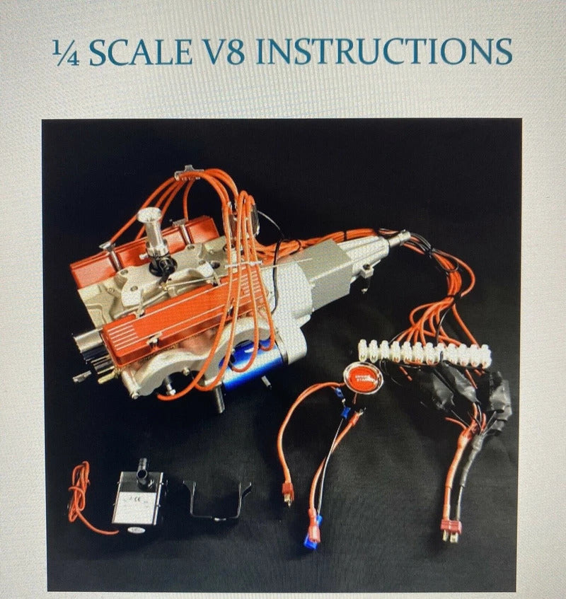 
                  
                    1/4 Scale V8 Nitro Powered Single Carburetor Working Engine Kit version
                  
                