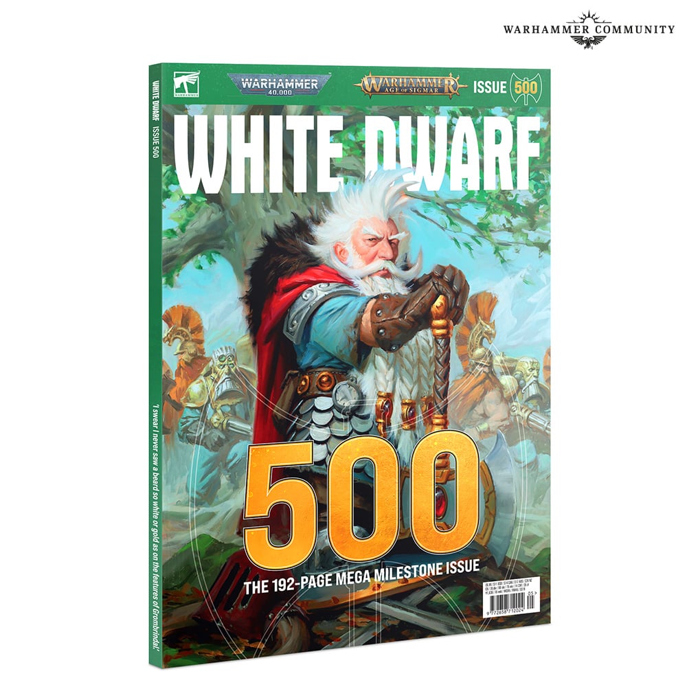 White Dwarf 500 MEGA MILESTONE ISSUE