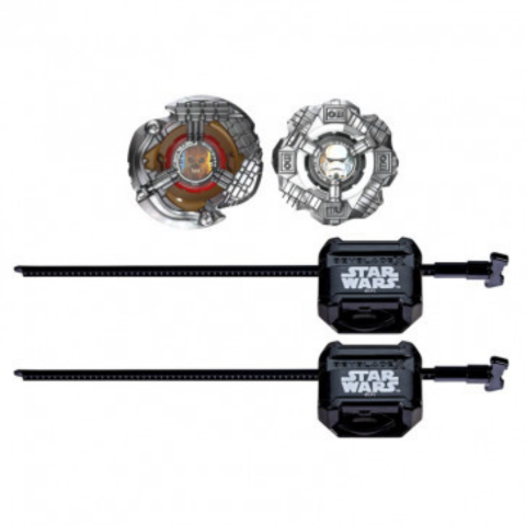 
                  
                    Beyblade X and Star Wars Collab Chewbacca 4-80LF vs. Stormtrooper 5-70B
                  
                