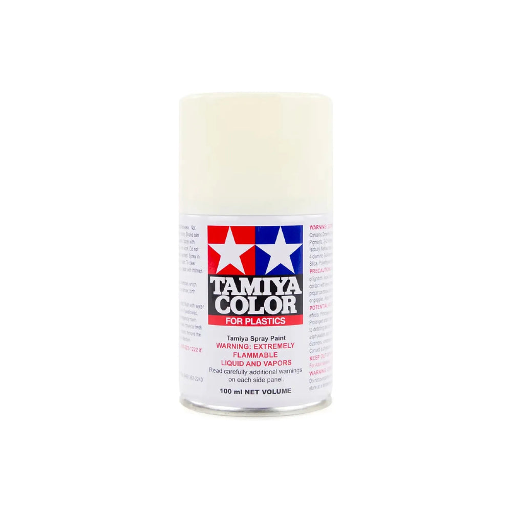 Tamiya TS-7 Racing White Lacquer Spray Paint 100ml-Tamiya-ProHobbies