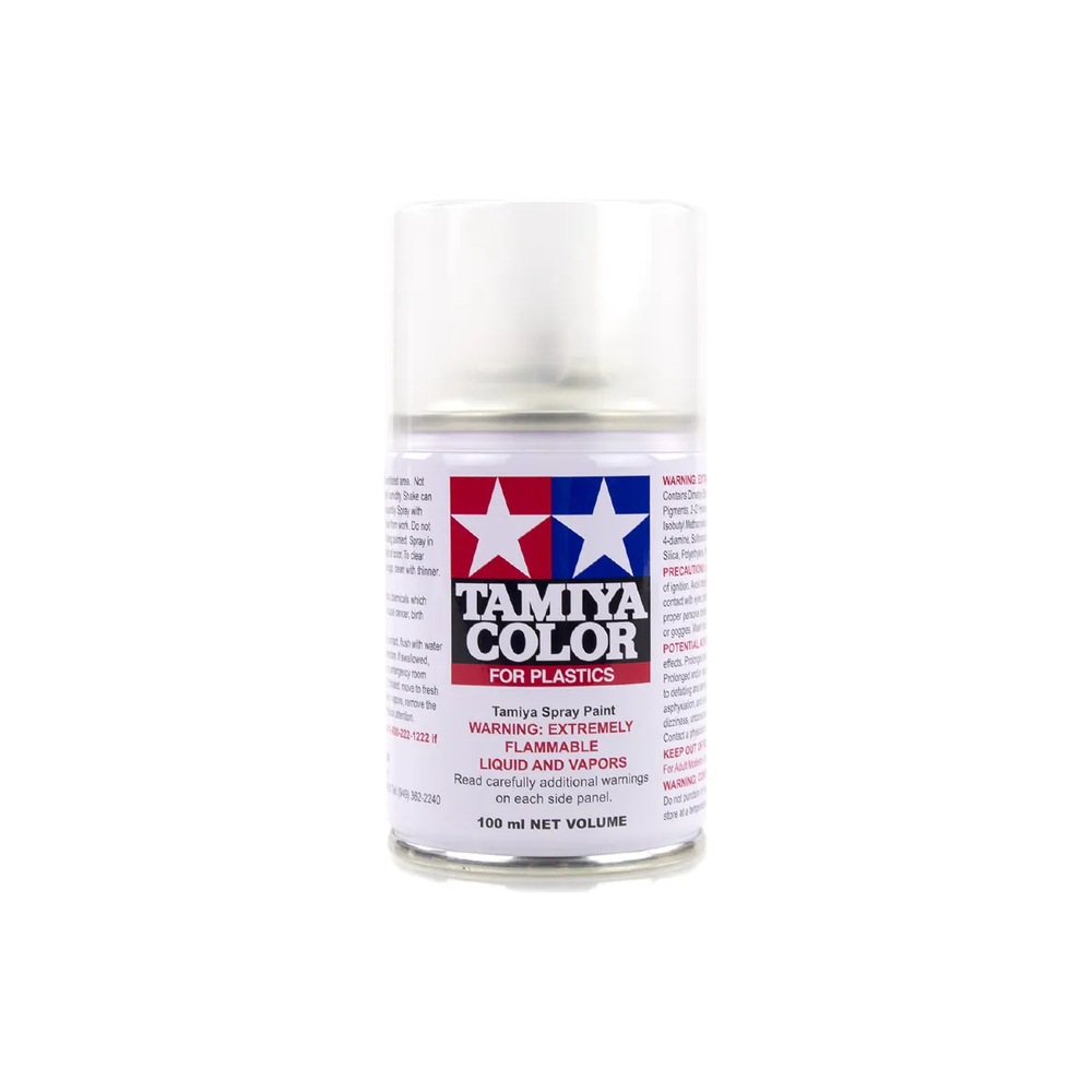 TAMIYA TS-80 Lacquer Spray Paint 100ml - FLAT CLEAR-Tamiya-ProHobbies