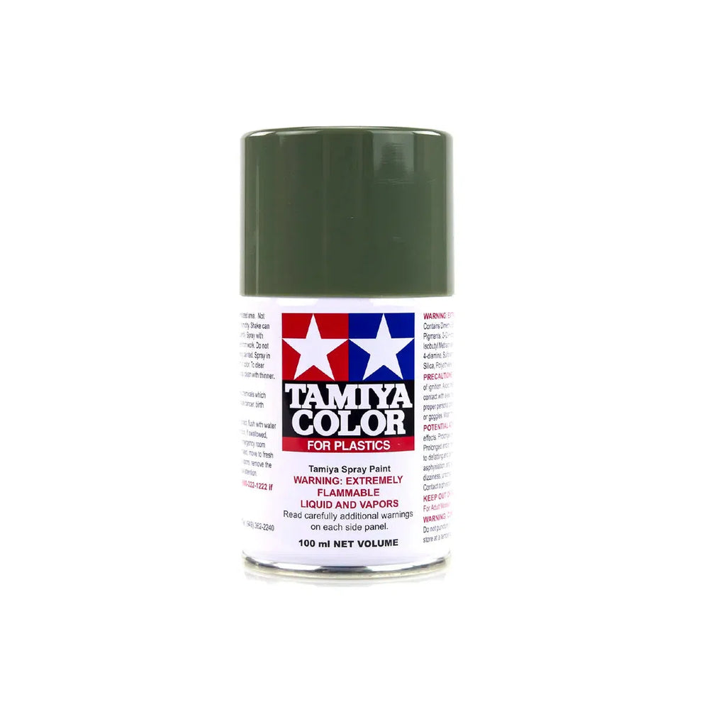 Tamiya TS-91 Dark Green (JGSDF) Lacquer Spray Paint 100ml-Tamiya-ProHobbies