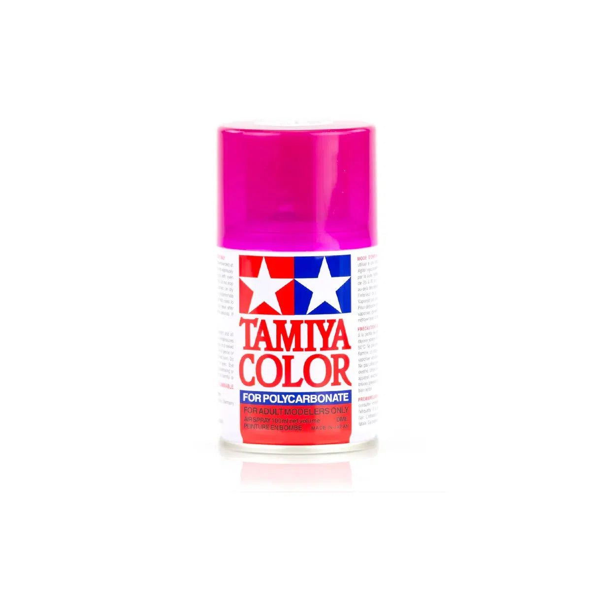 
                  
                    Tamiya PS-40 Translucent Pink Polycarbonate Spray Paint 100ml
                  
                