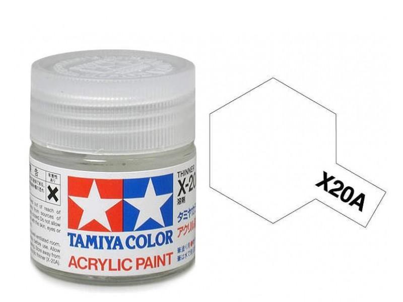 TAMIYA ACRYLIC MINI X-20A THINNER - Command Elite Hobbies