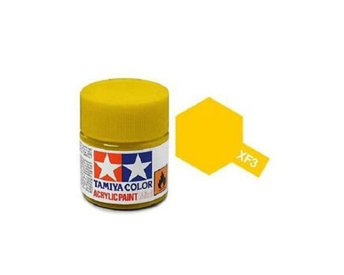 TAMIYA ACRYLIC MINI XF-3 FLAT YELLOW - Command Elite Hobbies