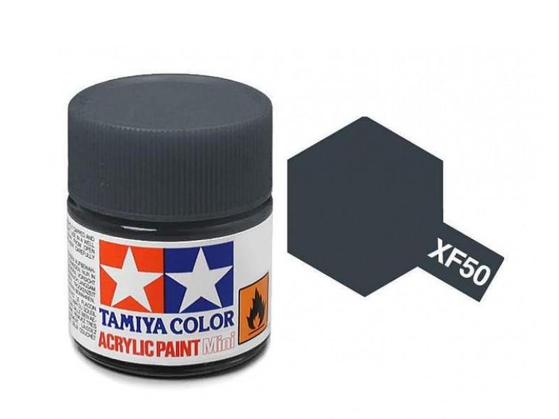 TAMIYA ACRYLIC MINI XF-50 FIELD BLUE - Command Elite Hobbies