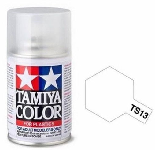 TAMIYA TS-13 Lacquer Spray 100ml - CLEAR - Command Elite Hobbies