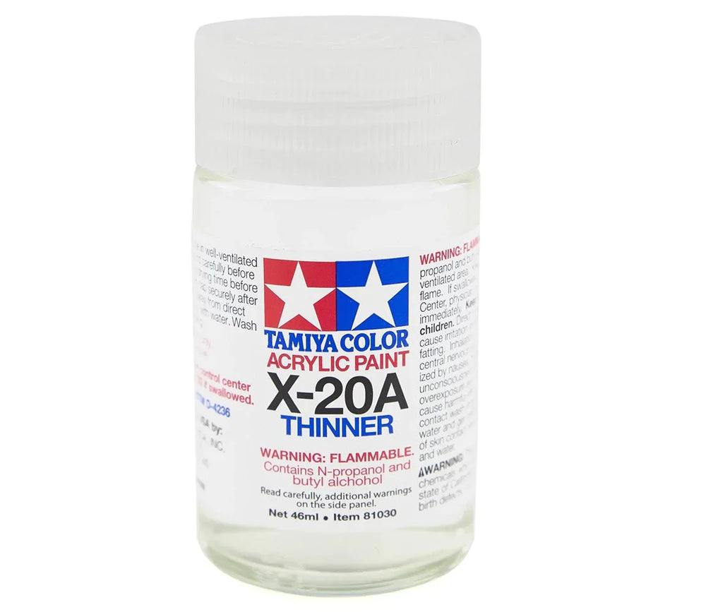 TAMIYA X-20A ACRYLIC THINNER (46ml) - Command Elite Hobbies