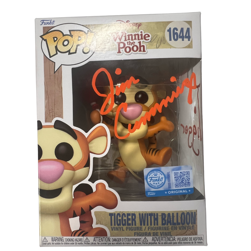 Disney – Tigger with Balloon Collectible Figure (Signed Edition with Certificate of Authenticity by Jim Cummings)