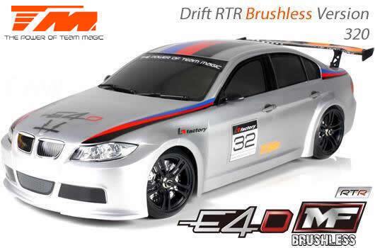 Team Magic - E4D Mf Brushless Drift Car Rtr- BMW 320 | Command Elite Hobbies.