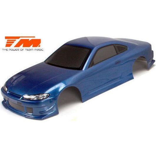 BODY - 1/10 TOURING / DRIFT - 190MM - PAINTED - NO HOLES - S15 DARK BLUE-Team Magic-ProHobbies