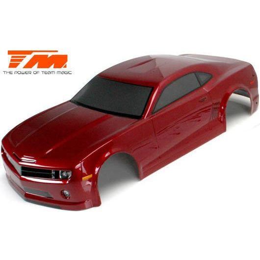 BODY - 1/10 TOURING / DRIFT - 195MM - PAINTED - NO HOLES - CMR DARK RED-Team Magic-ProHobbies