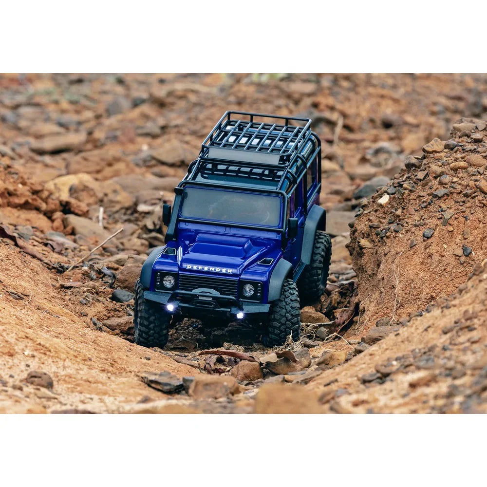 
                  
                    Traxxas TRX-4M 1/18 Land Rover Defender 4x4 RC Trail Crawler (Blue) 97054-1-Traxxas-ProHobbies
                  
                