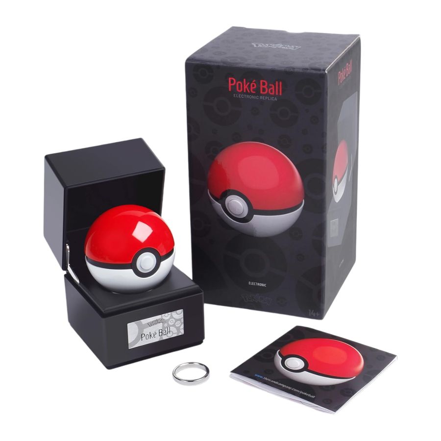 
                  
                    Pokemon - Poke Ball 1:1 Scale Life-Size Die-Cast Prop Replica
                  
                