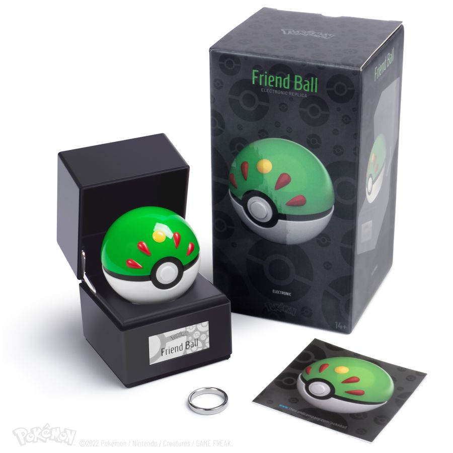 
                  
                    Pokemon - Friend Ball 1:1 Scale Life-Size Die-Cast Prop Replica
                  
                