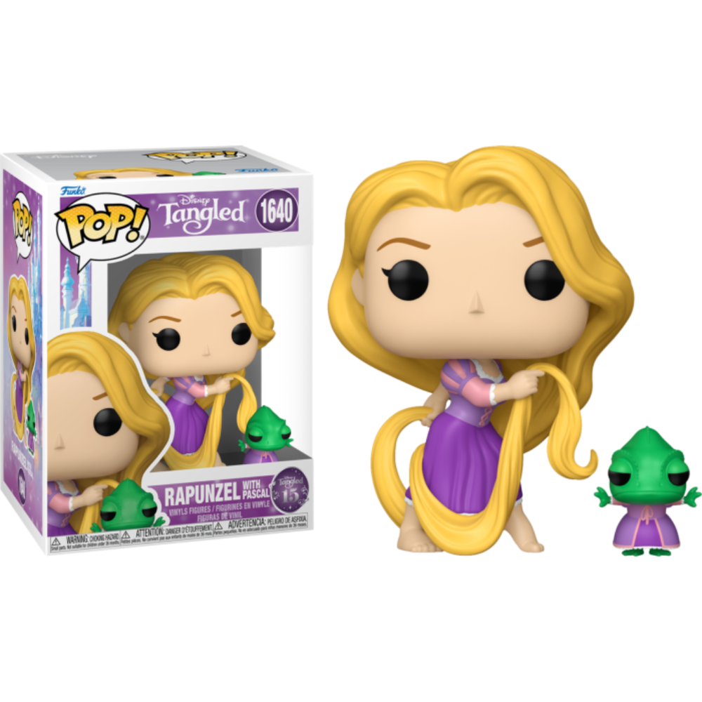 Tangled - Rapunzel with Pascal 15th Anniversary Pop! Vinyl Figure
