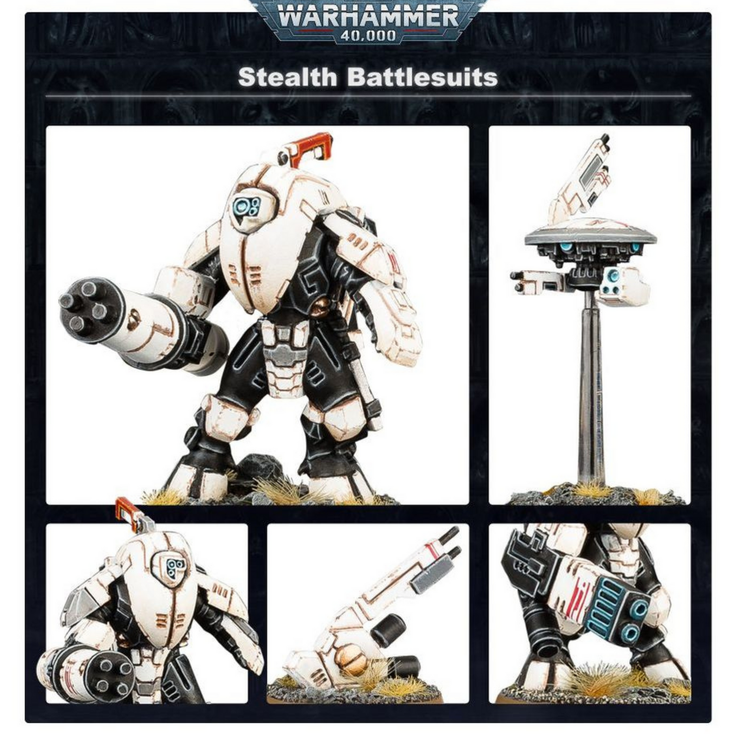 Tau Empire - Stealth Battlesuits