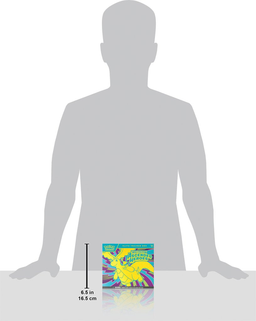 
                  
                    Pokémon TCG: Mega Evolution— Ascended Heroes Elite Trainer Box
                  
                