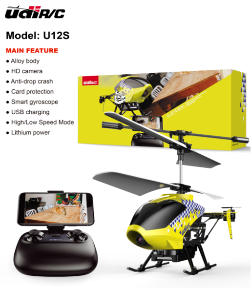 
                  
                    UDI WIFI & FPV Helicopter with Camera
                  
                