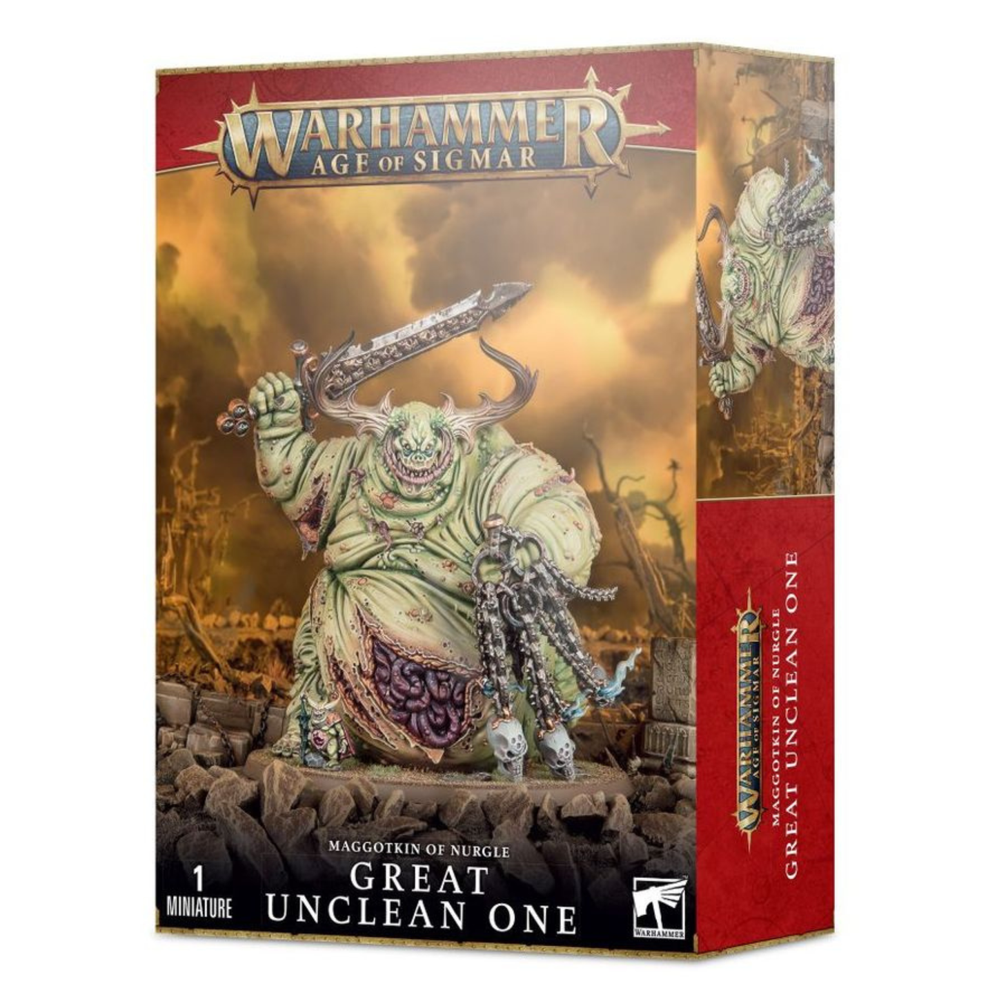 
                  
                    Warhammer Age of Sigmar - Maggotkin of Nurgle: Great Unclean One
                  
                