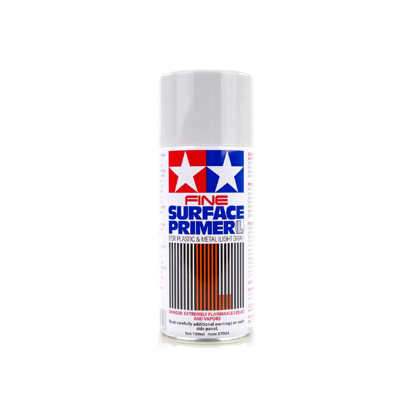 Tamiya Fine Surface Primer Light Grey-180mls