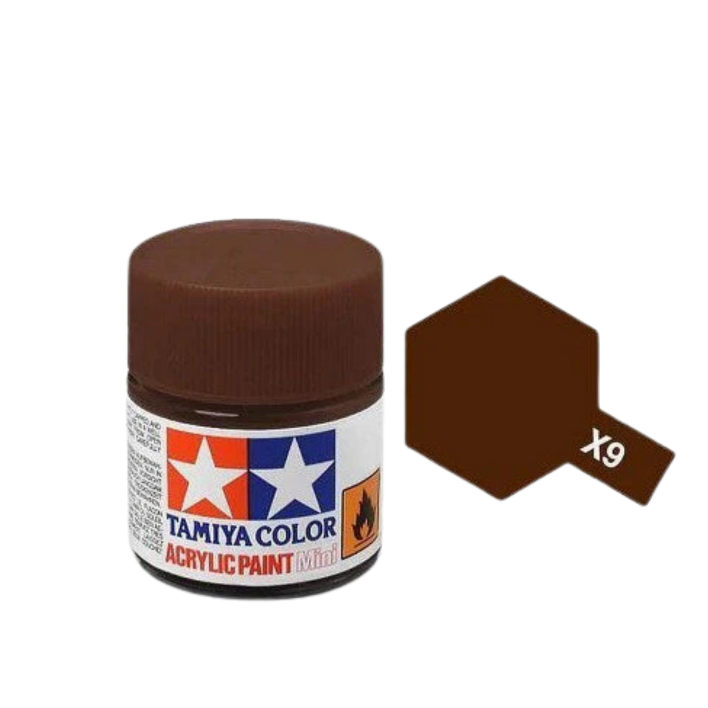 Tamiya Acrylic Mini x-9 BROWN