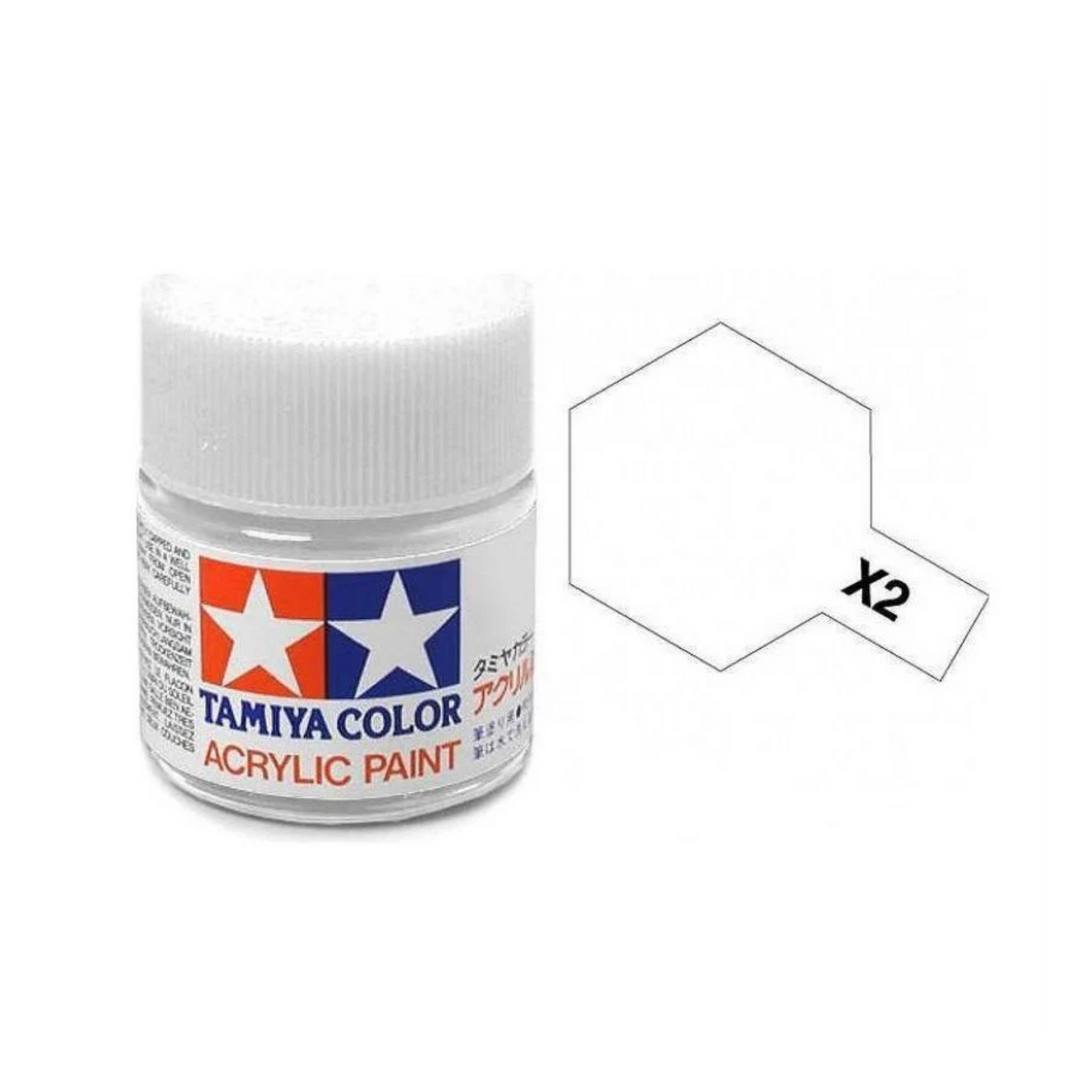 TAMIYA ACRYLIC MINI X-2 WHITE