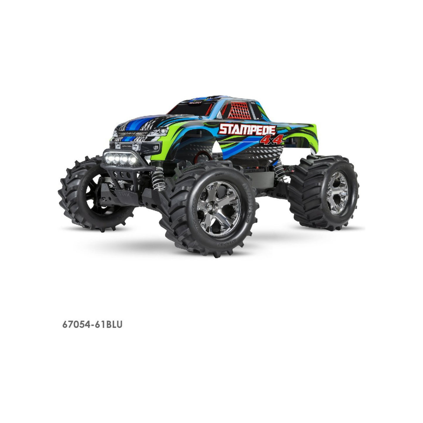 TRAXXAS STAMPEDE 4X4 WITH LED LIGHTS