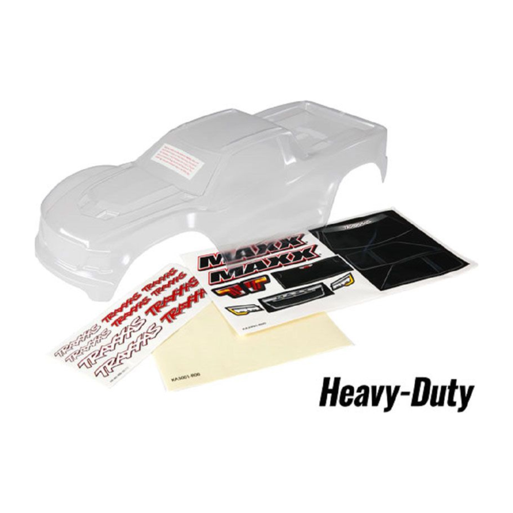 TRAXXAS BODY MAXX HEAVY DUTY (CLR REQUIRES PAINTING)-Traxxas-ProHobbies