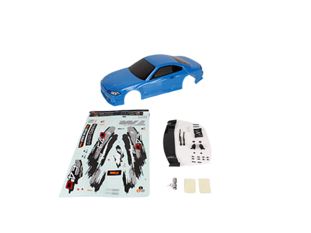 TEAM MAGIC BODY - 1/10 TOURING / DRIFT - 190MM - PAINTED - NO HOLES - S15 DARK BLUE