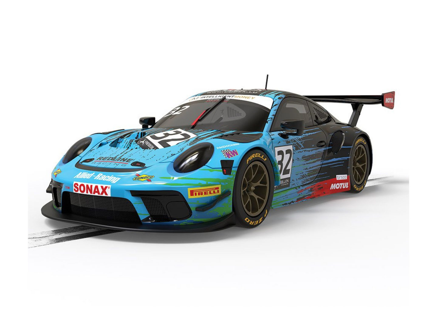 
                  
                    SCALEXTRIC PORSCHE 911 GT3 R - REDLINE RACING - SPA 2022
                  
                