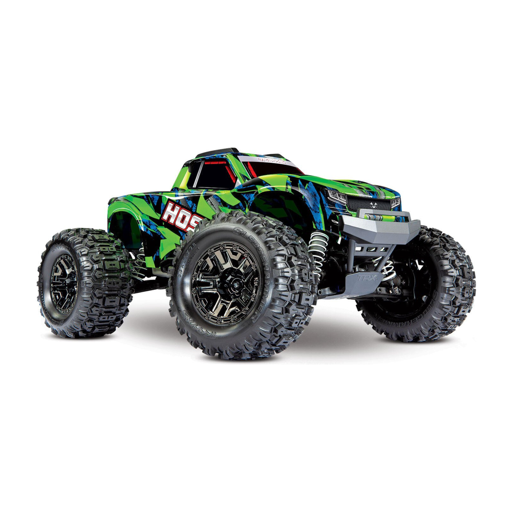 TRAXXAS 1/10 HOSS 4X4 VXL MONSTER TRUCK - GREEN-RC CAR-Traxxas-ProHobbies