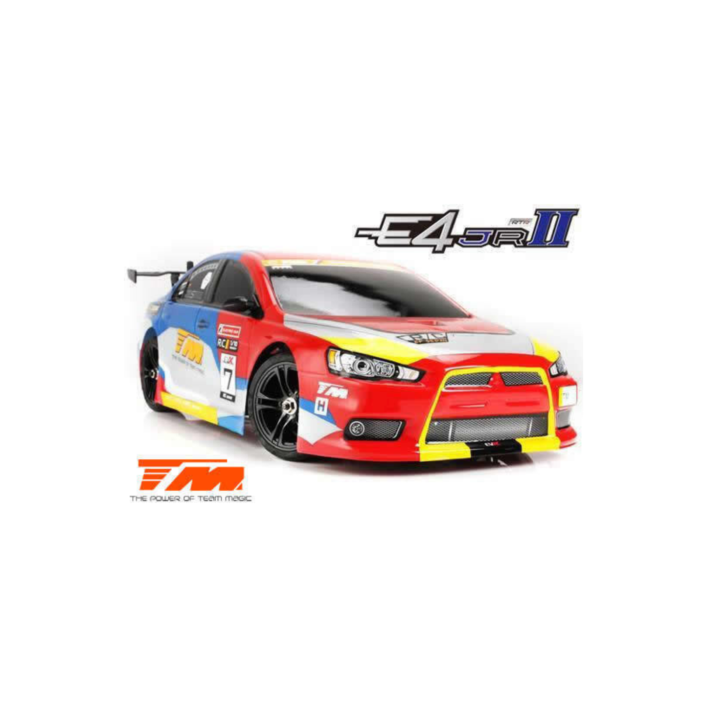 E4JR II 1/10 EP Touring Car EVX brushed motor