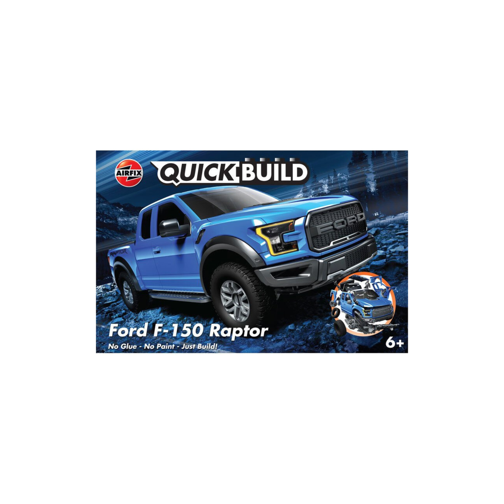 AIRFIX QUICKBUILD FORD F-150 RAPTOR-Airfix-ProHobbies