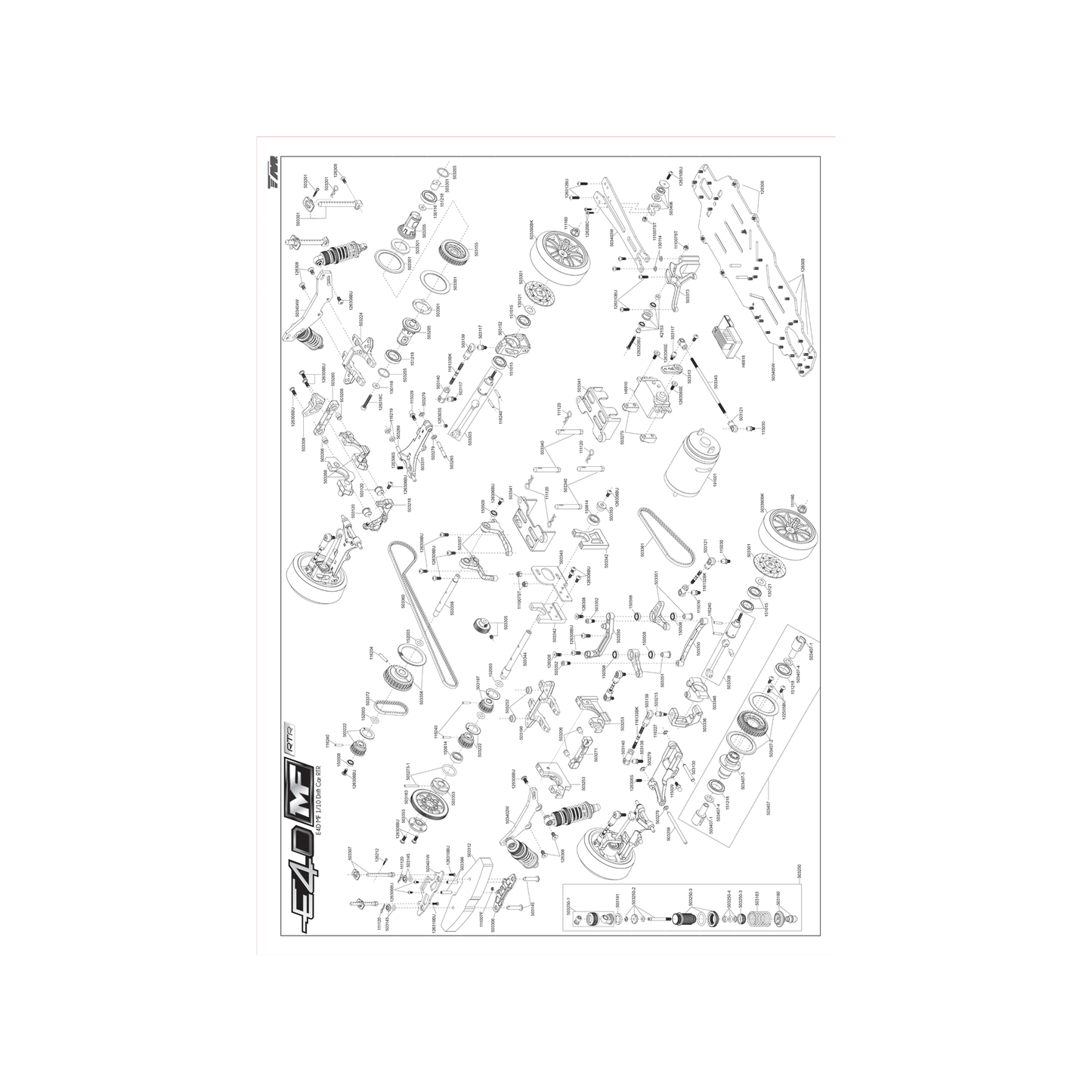 
                  
                    TEAM MAGIC E4D MF 1/10 Drift Car RTR RX7
                  
                