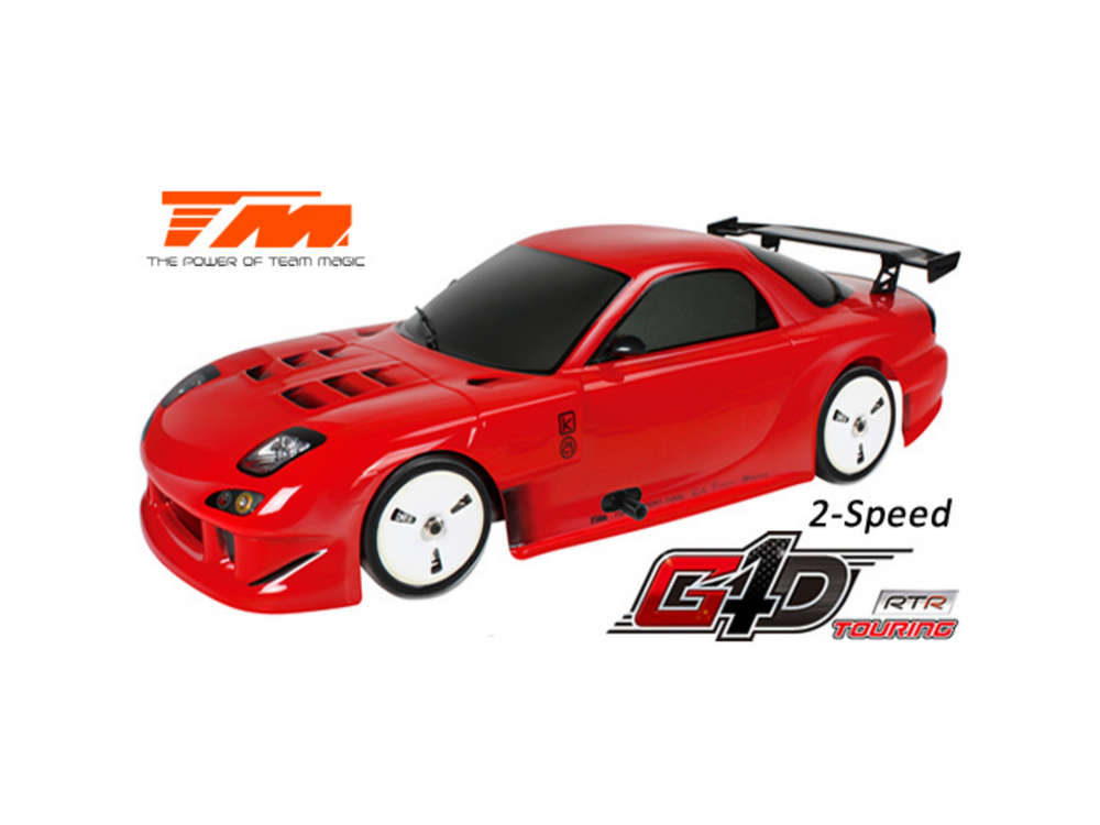 TEAM MAGIC 1/10 Nitro - 4WD Touring - RTR - Pull Start - 2-Speed -G4D TC RX7502019